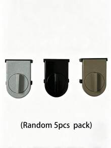 1 pieza/3 piezas/5 piezas Cerrojo ajustable para ventana corrediza, cerrojo de antirrobo apto para puertas y ventanas, tope de para niños para ventanas del hogar - A - Ver 8