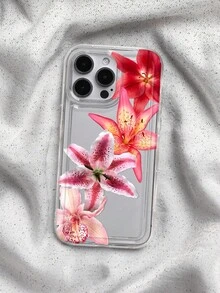 Free Shipping, Local Delivery, Accessories Not Included, Ocean Design Flower Design Clear Case Compatible With. - 多色 2 - 查看 11