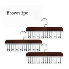 3Pcs Multi‑Hook Wooden Space‑Saving Clothes Hangers 360° Swivel 8‑Hook Non‑Slip Closet Organizer Storage For Bra Camisole Tank Top Hat Tie Shirt Dorm Essentials Room Decor Graduation Mother Father Day Holiday Gift Closet Organization Shelving Accessory - Multicolor - View 12