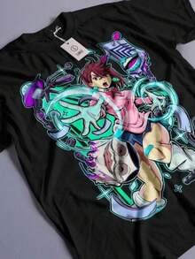 Dandadan  Ayase T-Shirt Cosplay Momo Anime Gift Exclusive Shirt All Size - Black - View 7