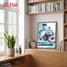1pc Poster Champion Canvas Painting Racing Car Wall Decoration Living Room Home Decor - Multicolor - View 4