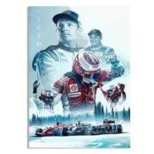 1pc Poster Champion Canvas Painting Racing Car Wall Decoration Living Room Home Decor - Multicolor - View 14