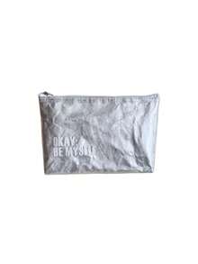 PVC防水化妆包，牛皮纸化妆袋，旅行洗漱拉链收纳袋，女士钱包收纳袋 - 彩色 - 查看 8