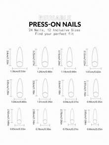 24片长款欧美复古银色3D水滴图案黑色蝴蝶手工美甲贴片，适合旅行、派对、日常外出、节日等场合佩戴，多功能尖头美甲贴片 + 1瓶果冻胶 + 1把指甲锉 - 黑色 - 查看 6