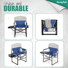 Picnic Folding Table And Chairs - Blue Quilted - View 8