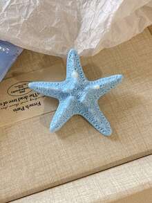 4pcs/1pc 5.5cm/2.17in Pink, White, Blue, Yellow Cute Starfish Hair Clips, Fashion Versatile High-End Elegant Simple Solid Color Side Clip, Bangs Clip, Suitable For Daily Outings, Casual, Party, Commute, Beach, Vacations To Hold Hair, Ponytail, Bun, Washing Face, Makeup, Matching Outfits, Hair Accessory, Claw Clips, Hair Slide, Hair Claws, School Stuff, College, Pink Hair Clips, Hair Accessories, Valentines Accessories, Head Accessories, Hairpin, Beach Accessories - Multicolor - View 11