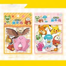 pokemon 宝可梦官方正品贴纸，可爱卡通装饰，手机账号，笔记本DIY贴纸 - 彩色 - 查看 4
