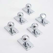 Guldfärgat runt kulhandtag för skåp med skruvar, tillgängligt med dropshipping/skoskåp, utanpåliggande handtag - Multifärgad - Visa 4