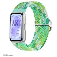 适用于华为 Watch 11/11Pro 的尼龙表带，1 条装，弹力透气，尼龙材质，带魔术贴，可替换表带，也适用于华为 Watch 8/9/10，男女通用时尚智能手表配件，高品质表带替换装。 - 彩色 - 查看 7