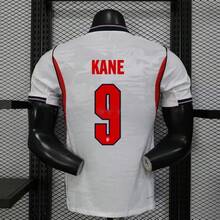2026-2027 England Home & Away Football Shirt, High-Quality Quick-Dry Breathable, Classic White-Red Colorway, Multiple Star Numbers Available - 主場9號 - 查看 3