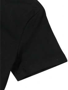 Camiseta con la descripción del trabajo: Solucionador de problemas divertido - Negro - Ver 3