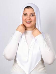 1 chiếc khăn trùm đầu tam giác tiện dụng, thiết kế buộc liền mạch, quấn nhanh chóng không bị tuột, không cần mũ lót hay gấp lại, phù hợp cho mặc hàng ngày, cầu nguyện và đi chơi, đi biển, nghỉ lễ. - Nhiều màu - Xem 11