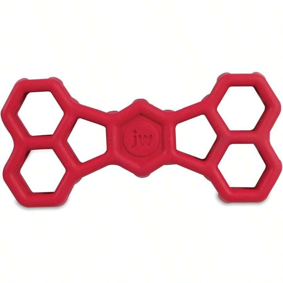 JW Pet Hol-Ee Bone Dog Chew Puzzle Toy, Small - 預設 - 查看 1