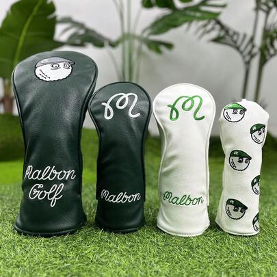 New Golf Head Covers Duckbill Cap & Fisherman Cap Style Club Head Protectors For Woods
