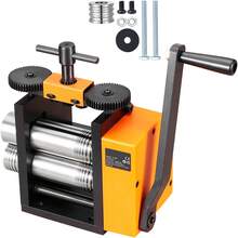 Rolling Mill, 2.95"/75 Mm Jewelry Rolling Mill Machine, 1: 2 Gear Ratio, 3-In-1 Multi-Function Rolling Mill, 0.03-6.5mm Press Thickness For Metal Jewelry Making Sheet Square Wire Semicircle - 1: 2 Gear Ratio 2.95"/75mm 0.03-6.5mm - View 8