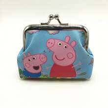 Hasbro Ví trẻ em hình chú heo hoạt hình dễ thương, ví móc khóa xách tay cho trẻ em, quà tặng cho trẻ em - Nhiều màu - Xem 11
