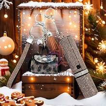 2Pcs Bling Rhinestone LipstickStun Gun Self Defense Keychain Set, Safety Guard Tool - Lightweight Sturdy For Evening Jogging, Solo Travel & Night Returns, Essential Daily Safety Gear For All Users - Nhiều màu - Xem 7