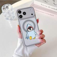 マグネット式黄ばみ防止 | 高級感あふれる2in1アクリルマグネット式スマホケース！スタイリッシュで手触りも良く、実用的な保護機能とマグネット式・耐衝撃設計を融合させた、高級感あふれるケースです。 シャークぬいぐるみペンギンケース  11  17e 手机壳  17e 手机壳 家族、恋人、友人、そして子供たちへのプレゼントに最適です。  14/15/12 Pro Max/16 Pro/17 Pro/14 Pro/15 Plus/13 Pro Max/16e/15 Pro/ 13 pro/Apple  Air/14 Plus/16 Pro Max/14 Pro Max/11 Pro/12 Pro/12/16/13/16 Plus/17/17 Pro Max/15 Pro Max/17e/11 Pro Max - グレー - チェックする 20