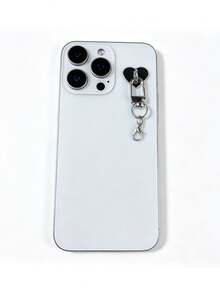 3 in 1 Custodia per telefono con adesivo a forma di cuore + fibbia porta + moschettone, Cinturino fai-da-te per smartphone, Cinturino per cellulare, Materiale in lega metallica, Dotato di retro adesivo resistente, Non lascia tracce, Accessori hardware per custodie per telefono, Ciondolo per chiavi fatto a mano, Decorazioni e accessori gioiello per smartphone - Multicolore - Visualizzare 4