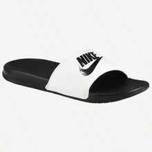 Nike Benassi JDI Slides Men's Black 343880-090 | Pool & Beach Ready, Recovery Comfort - 白色 - 查看 5
