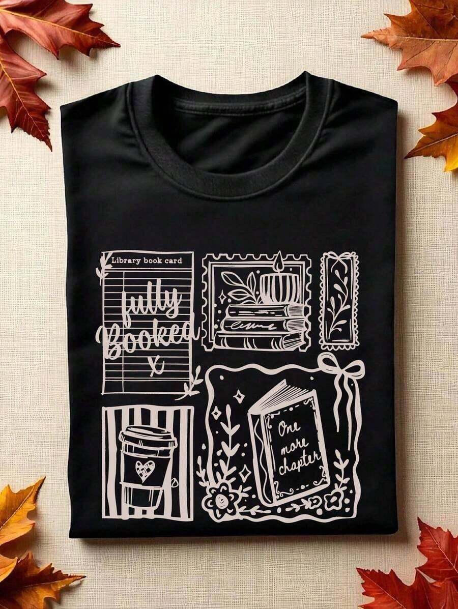 Women T-Shirts - Black - View 1