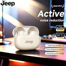 Jeep TWS Wireless Sleep Headphones, Suitable For Phones, Sports, Gaming, HiFi Stereo Headphones With Microphone - one-size - View 11