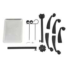  Salon Tray, Height Adjustable Salon Tray On Wheels, Hair Color ServiceTray Durable And Non-Rusting - View 11