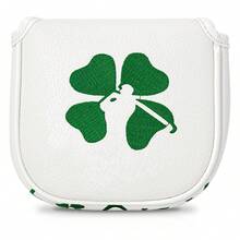 Funda de cabeza de palo de golf con diseño de trébol de cuatro hojas, funda de putter de golf, funda de putter de cabeza de mazo - PU con bordado avanzado para la mayoría de las marcas - Multicolor - Ver 11