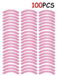 100PCS Lash Curler Rubber Strip Lash Applicator Replacement Rubber Pad Partial Lash Curler Rubber Strip Beauty Tool False Eyelash Auxiliary Tool(30/2PCS) - Multicolor - View 8