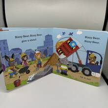 Pull&Push Busy Learning Compact Prefect For Learning English Interactive Comic Captivates Readers Vibrant Colors And Cartoon Illustrations, Featuring Foldable Pages Reading Fun. Perfect As A Christmas Gift - Multicolor - View 10
