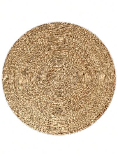 Modern rond, wasbaar en antislip vloerkleed – dun, zacht vloerkleed voor de woonkamer, keuken of als loper, decoratief vloerkleed