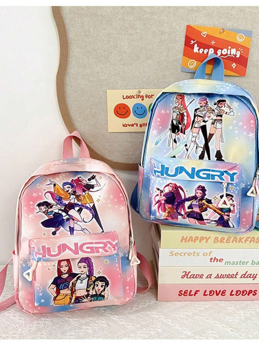 Hasbro Bộ 4 balo học sinh | Dây đeo vai giảm áp lực, nhẹ và thoáng khí, dung tích lớn, chống thấm nước và bền chắc, phù hợp cho học sinh tiểu học, trung học cơ sở và trung học phổ thông. - Nhiều màu - Xem 1