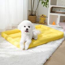 1pc Pet Pad, Dog/Cat Mat, Waterproof Dog/Cat Bed For Small/Medium/Large Pets, Cooling Pad For Summer, Scratch & Bite Resistant, Easy To Clean, Suitable For All Seasons - Green - View 6