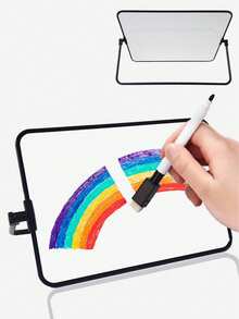 2 Sets Magnetic Erasable Whiteboard Suitable For Refrigerator, Soft Fridge Whiteboard, Reusable Grocery List Weekly Meal Planner For Kitchen, Home Office, Strong Adhesive Easy To Clean - A4 Refrigerator Magnet Whiteboard - View 2