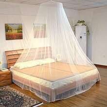 Outdoor Swing Gazebo Mosquito Net Tent Chair Anti-Insect Cover, Modern American Style Garden Shading Mosquito Net - White - View 10