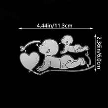 Khuôn cắt giấy scrapbooking, khuôn dập tạo hình dùng cho thủ công mỹ nghệ, làm thiệp, chất liệu thép carbon, độ chính xác cao, có thể tái sử dụng. - MC719 - Xem 4