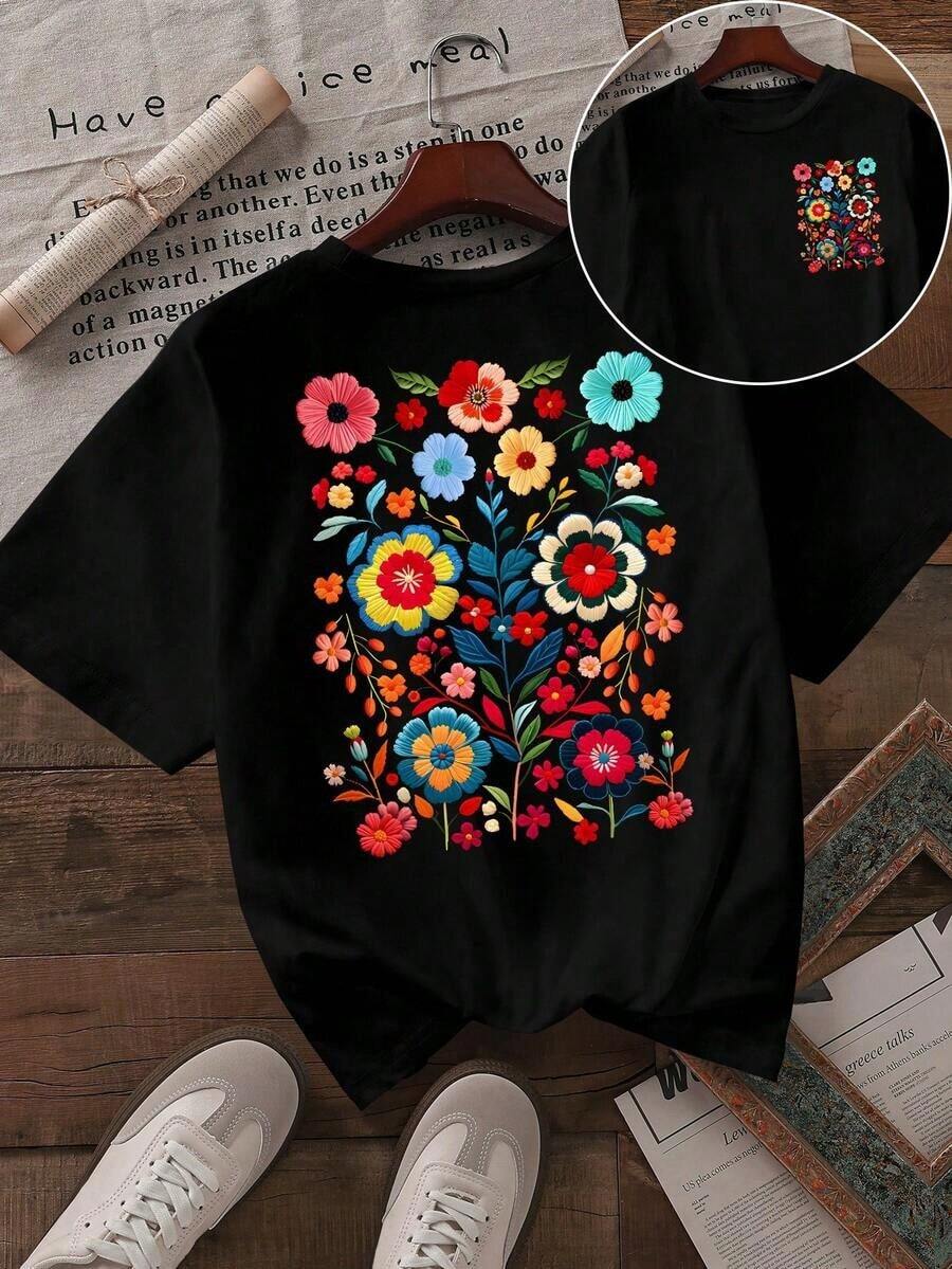 Women T-Shirts - Black - View 1