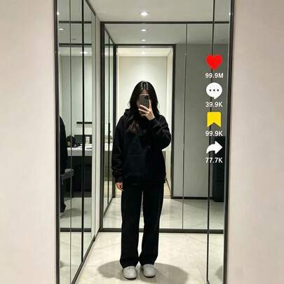 1张创意镜面贴纸，励志自粘贴纸，适用于卧室全身镜、浴室柜、玄关、客厅、家居装饰、汽车后挡风玻璃等，镜面装饰贴纸