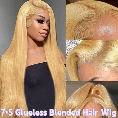 7*5 Glueless Wigs Human Brazilian Hair Pre Plucked Pre Cut Deep Wave Lace Front Wigs Human Blended Hair Pre Plucked 13x6 HD Lace Front Wigs Human Mixed Hair Deep Wave Bleached Knots Lace Closure Wigs Human Hair 200% Density Chocolate Brown Lace Front Wig 13x6 Deep Wave HD Lace Frontal Wigs Human Blended Hair