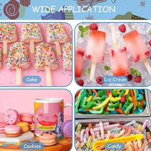 Hộp nhựa PVC trong suốt (5 chiếc/10 chiếc/100 chiếc), dùng đựng kem, bánh macaron, bánh ngọt, kem que mùa hè, hộp bảo quản kem, thích hợp cho tiệc tốt nghiệp, tiệc sinh nhật, đám cưới, tiệc mừng em bé, Ngày của Mẹ, Ngày của Cha. - ngẫu nhiên - Xem 4