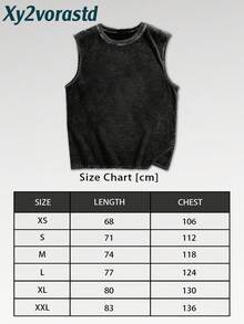 "King Of Beer"Y2K Style Streetwear Men's Tank Top (220g Pure Cotton), Hip-Hop Cyberpunk Style Sleeveless Double-Side Printed Graphic T Shirts, Vintage Pattern Fun Print, Hip-Hop Style, Men's Summer Round Neck Short-Sleeved Casual T-Shirt For The Beach, Summer Streetwear. Holiday Gift. - 灰色 - 查看 5