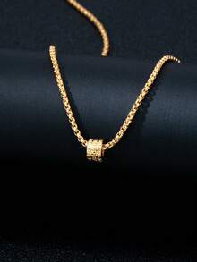 1pc Fashionable Casual Versatile Men's Pendant Necklace - Geometry - View 3