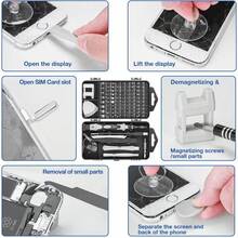 115pcs Precision Screwdriver Disassembly Tool Kit, Home Computer Phone Repair Disassembly Screwdriver Tool, Chrome Vanadium Steel Magnetic Repair Tool Set, Multi-Functional Disassembly Tool Combination - A - View 4