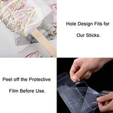 Hộp nhựa PVC trong suốt (5 chiếc/10 chiếc/100 chiếc), dùng đựng kem, bánh macaron, bánh ngọt, kem que mùa hè, hộp bảo quản kem, thích hợp cho tiệc tốt nghiệp, tiệc sinh nhật, đám cưới, tiệc mừng em bé, Ngày của Mẹ, Ngày của Cha. - ngẫu nhiên - Xem 9