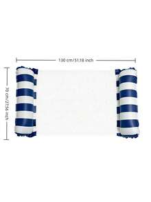 1 pieza Hamaca inflable de agua, flotador de verano para adultos para piscina y playa, para uso en fiestas, regalo de verano perfecto, silla flotante de piscina, flotador inflable de piscina, esencial de playa, flotador de piscina - Multicolor - Ver 15