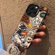 Capinha Capa Para iPhone XR XS MAX 11 12 13 14 15 16 17 PRO MAX 7 8 14 15 16 PLUS Galaxy A03 A04E A04S A05S A07 A10S A11 A12 A13 A13 A14 A15 A16 A17 A20 A23 A30S A32 A34 A35 A50S A51 A52S A54 A55 A71 A72 M11 M23 M34 S20 FE S21 FE S22 Ultra S23 FE S23 Ultra S24 Plus S24 Ultra S25 EDGE S25 Plus S25 Ultra Redmi A1 A2 A3 A5 9A 10C 11A 12 12C 13C 14C 15 Poco X3 Pro X5 Pro X6 Pro x7 pro F3 F6 PRO F7 PRO F7 ULTRA M4 C55 C65 8 pro 9s 9 pro 10s 11 pro 11s 12S 12 Pro 13 Pro 14 pro  11 lite 14 MOTO G10 G14 G20 G22 G24 G30 G34 G52 G54 G60 G84 E22 Estampa fofa de cachorro - J1 - Visão 3