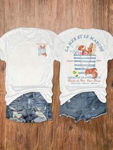 Women T-Shirts - White - View 2