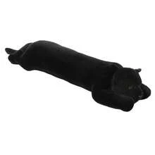 115cm/45.27inch Long Plush Pillow, Soft And Fluffy Stuffed Animal, Suitable For Home Decor, Sofa Cushions, Party Decorations, Children's Birthday Gifts, Graduation Season, Weddings, Halloween. - Black - View 11
