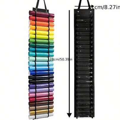 1pc Large Capacity Solid Color Pencil Case, Zipper Closure Canvas Pen Bag, Multifunctional Stationery Storage Pouch Suitable For Students, Office, Back To School, Daily Cosmetics, Student Large Capacity Pencil Case
