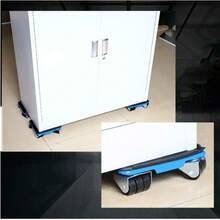 家具升降搬运器及4件套铁质家具滚轮，重型家具搬运工具，最大承重300公斤/660磅，360°旋转垫，方便重新设计和调整客厅沙发摆放位置 - 多款式 - 查看 4